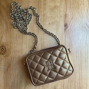 Carolina Herrera Quilted Leather bag